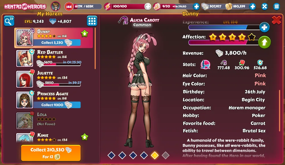 Harem of Lust Battle Cards 18+ 1.10.11 на андроид