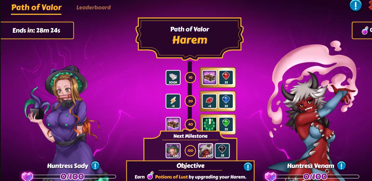 Harem of Lust Battle Cards 18+ 1.10.11 на андроид